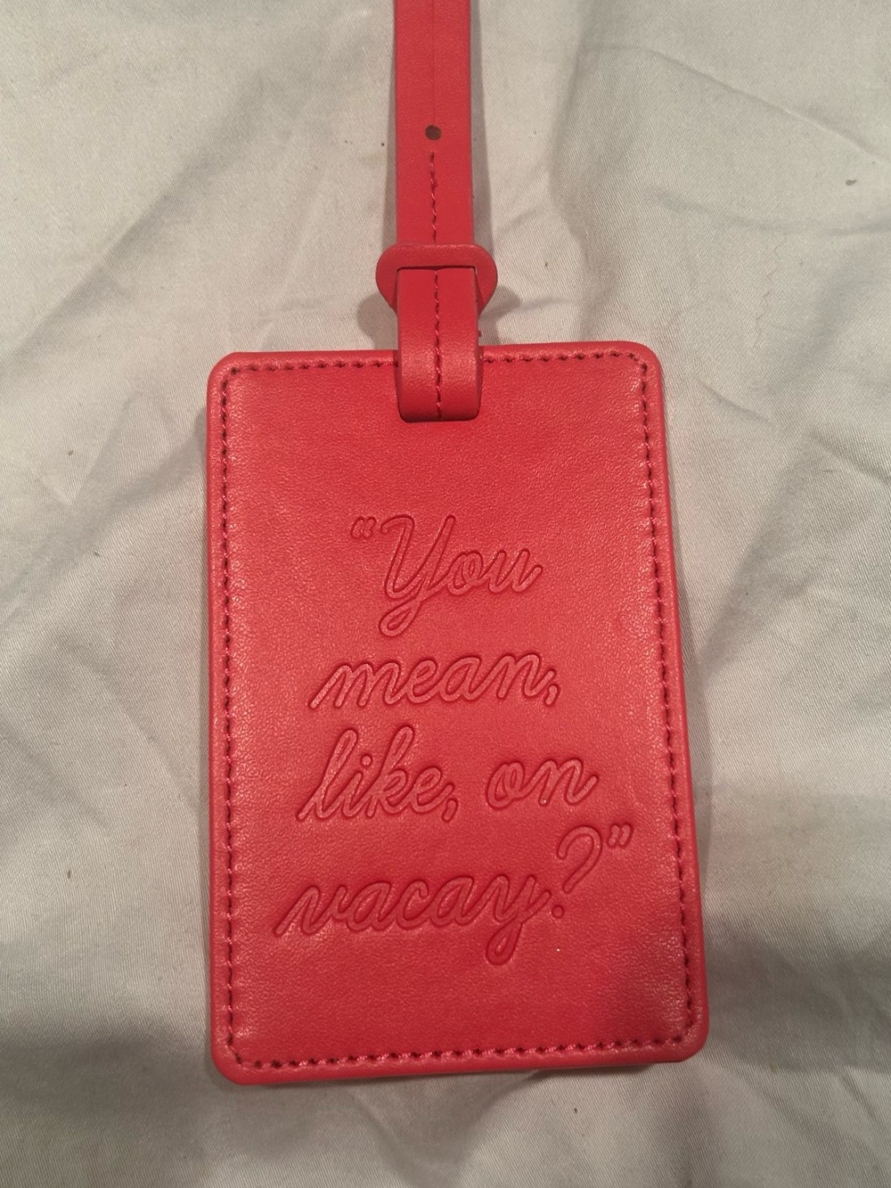 TMobile / Prime Video Legally Blonde Luggage Tag